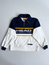 Head by Romantic Crown Colorblock Fleece Quarter-Zip  (M/L)
