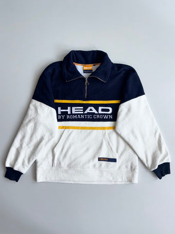 Head by Romantic Crown Colorblock Fleece Quarter-Zip  (M/L)