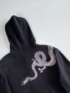 Big Train Osaka Dragon Print Zip Hoodie (L)