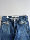 Diesel Industry Denim Division Straight Leg Jeans Blue Wash (W:34) (L:43)