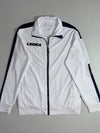 Legea White & Navy Zip-Up Track Jacket (L)