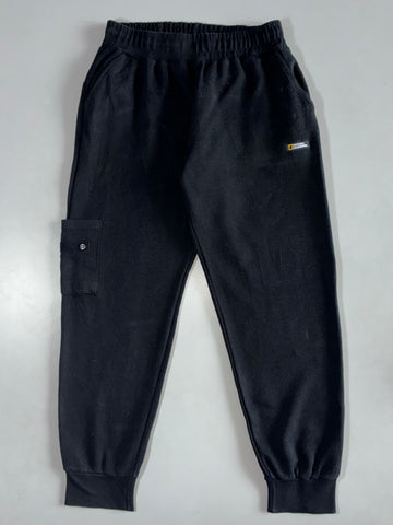 National Geographic Black Cargo Joggers Elastic (W:30|L:37)
