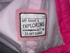 The North Face Pink & Grey Hooded Rain Jacket Women’s (L)