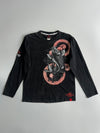 Japanese Koi Fish Long Sleeve Graphic T-Shirt (M)
