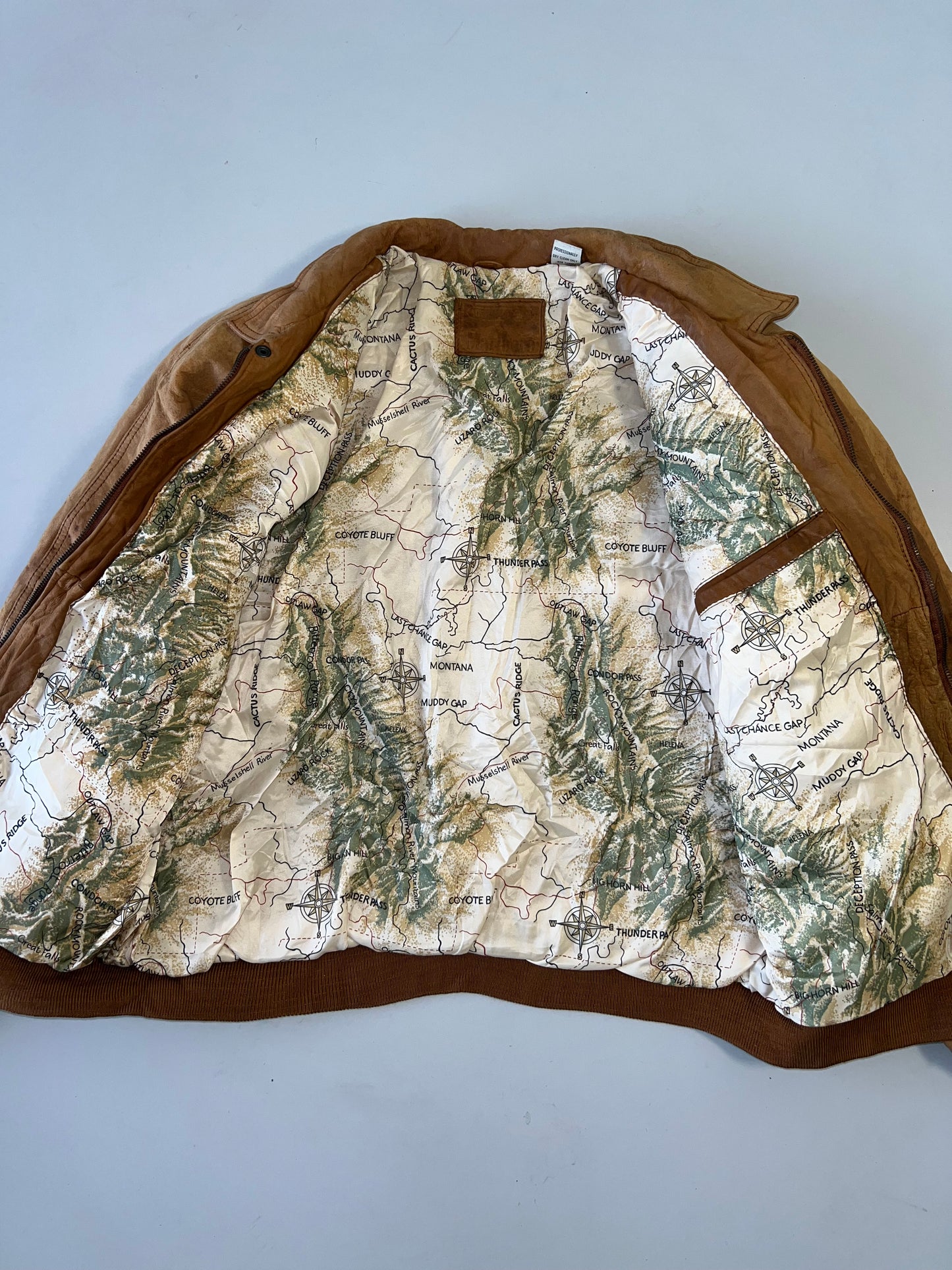 ZMarlboro Original Sued Leather Jacket (M/L)