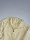 Vintage Lacoste Cream Zip-Up Harrington Jacket (M/L)