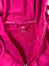 Vintage Adidas Pink Climacool Zip-Up Hooded Track Jacket (S)