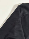 Vintage 90s Nike Big Swoosh Quarter-Zip Track Pullover – Black (2XL)