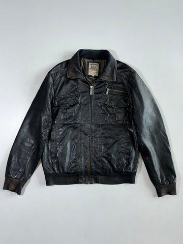 Chevignon Premium Original Leather Jacket (Xl)