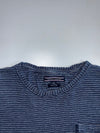 Tommy Hilfiger Indigo Striped Pocket Tee MCMLXXXV Patch Navy (M)