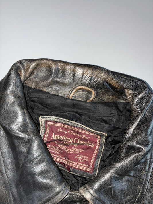 American Classic Premium Pure Leather Jacket (2XL)