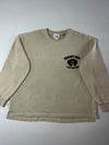 Funny Day” Graphic Long Sleeve Tee  Beige (XL)