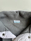 Columbia Sherpa Fleece Snap Pullover – Black/Grey (XL)