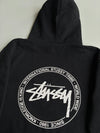 Stussy Black Stock Logo Hoodie – (XL)