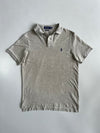 Polo Ralph Lauren Grey Custom Slim Fit Polo (M)