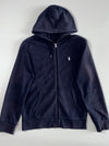 Polo Ralph Lauren Navy Full-Zip Pony Logo Hoodie (S/M)