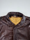 Schott Vintage Brown A-2 Bomber Jacket (XL/2XL)
