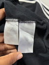 Adidas Essentials Black 3-Stripe Track Jacket (XL)