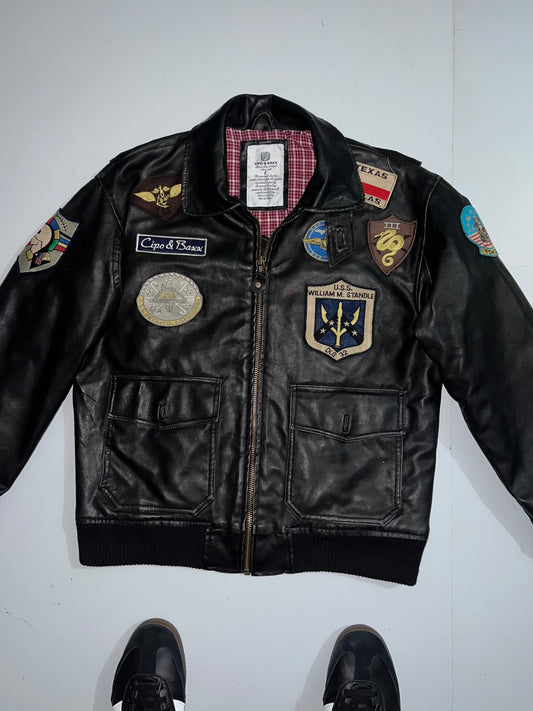 ZSuper (RARE) Original Leather Jacket (RARE FIND) (M/L)