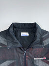 Reebok Classic Vintage Union Jack Graphic Windbreaker Bomber Jacket (L/XL)