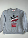 Supreme "Life, Liberty & The Pursuit Of" Leaf Graphic Crewneck Sweatshirt –  (M)