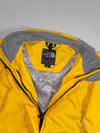 The North Face Summit Series Yellow & Grey Gore-Tex Hooded Shell Jacket (L)