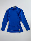 Nike Pro Combat Dri-Fit Compression Long Sleeve Top Blue (M)