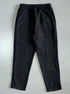 PUMA Black Houndstooth Side-Stripe Sweatpants Elastic (W:28|L:38)