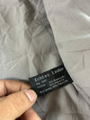Vintage Le Frog Brown Suede Striped Racer Jacket (2XL)