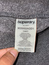 Superdry Orange Label Zip Hoodie – Charcoal Grey (M)