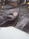 Goose Craft Studded Leather Vest (S)