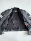 MVD Racewear Vintage Perforated Leather Motorcycle Racing Reflate Jacket (M)