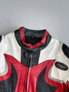 Speed’s Premium Leather Motorcycle Racing Jacket (Paded)(L)