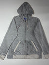 Adidas Originals Full-Zip Hoodie – Heather Grey (L)