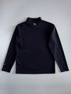 Puma Sport Lifestyle Mock Neck Long Sleeve Top — Black (L)