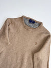 Polo Ralph Lauren Camel Knit Crewneck Sweater – Italian Yarn – (XS)