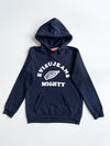 Evisu Jeans "Mighty" Wing Appliqué Hoodie – Navy | (S)