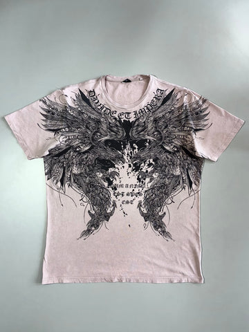 Divide Et Impera Gothic Wing Graphic Tee (Xl)