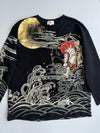 Hanafugetsu | “The Japanese Tradition” Raijin Wave Long Sleeve T-shirt (2XL)