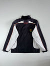 US Polo Assn Colorblock Windbreaker Jacket – Navy/White/Orange (M)