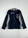 Breitling x Audi Red Bull Embroidered Motorsport Fleece Jacket – Navy/Grey(M)
