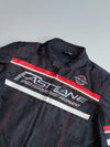 Fastlane Speed Fighter Motorcycle Racing Jacket – Black/Red (L)