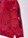Tommy Sport Spell-Out Red Full-Zip Jacket – Navy Lined (3XL)