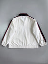 Polo Windbreaker Track Jacket White Navy Red Stripe Union Jack Vintage (L)