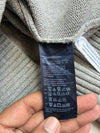 Tommy Hilfiger Grey Full-Zip Mock Neck Knit Sweater (S/M)