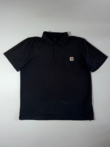 Carhartt Pocket Polo Shirt – Black (2XL)
