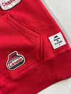 Vintage Roots Canada Red White Patch Zip-Up Hoodie (S)