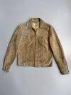 ZSuper Premium Original Heavy Pure Sued Leather Jacket (S/M)