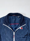 Tommy Hilfiger Navy Quilted Fleece Collar Women’s (M)