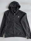 DC Shoe Co. Black Polka Dot Zip Hoodie (M)
